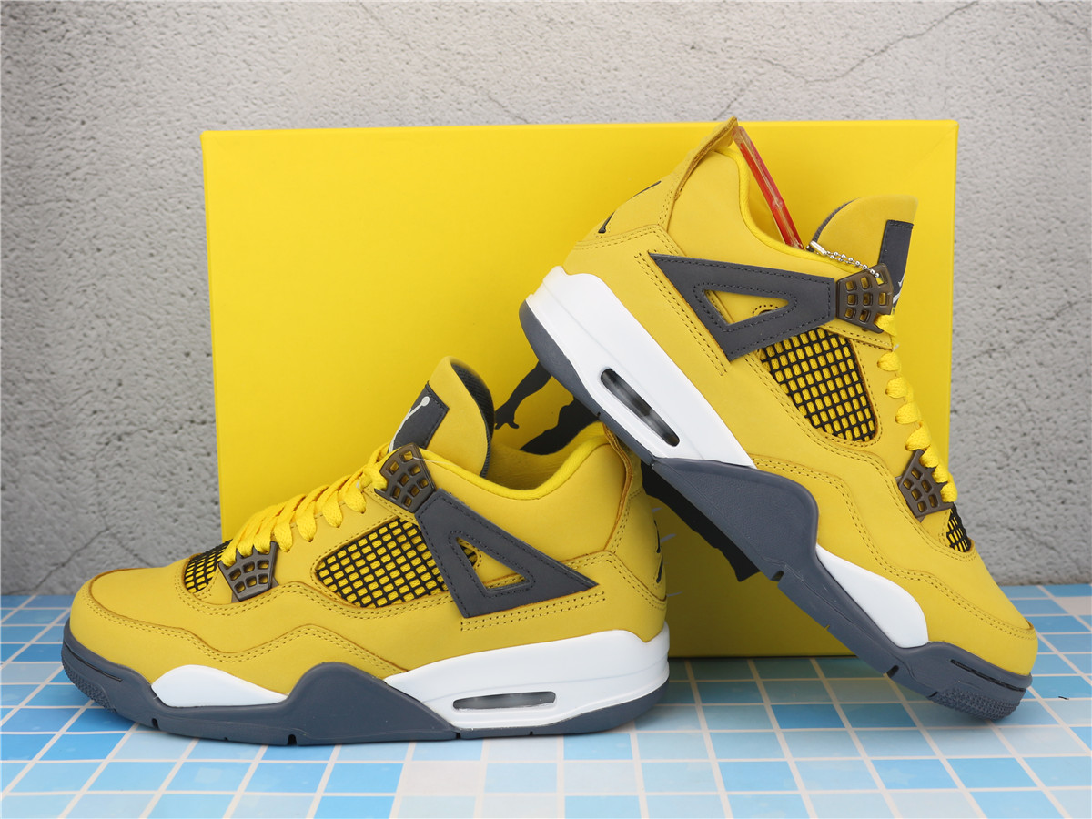 LJR Batch Air Jordan 4 "Lightning" CT8527-700